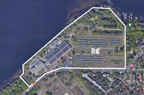 La réhabilitation de la station d'eau potable de Tegel